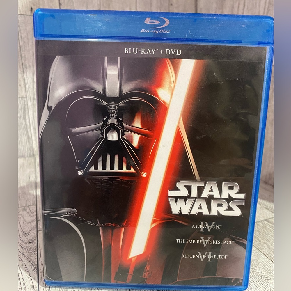 Star Wars Blu Ray disc